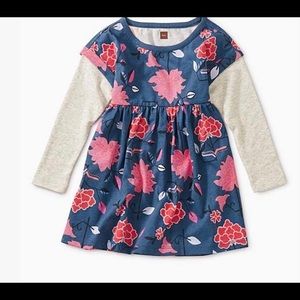 N.W.T, Tea Collection Floral Dress. Size 9-12m